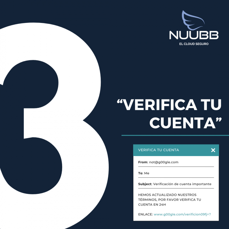 Solicitud de verificación de cuenta