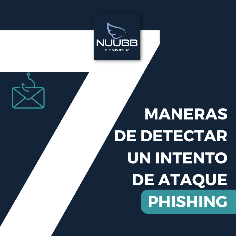 7 maneras de detectar un intento de phishing